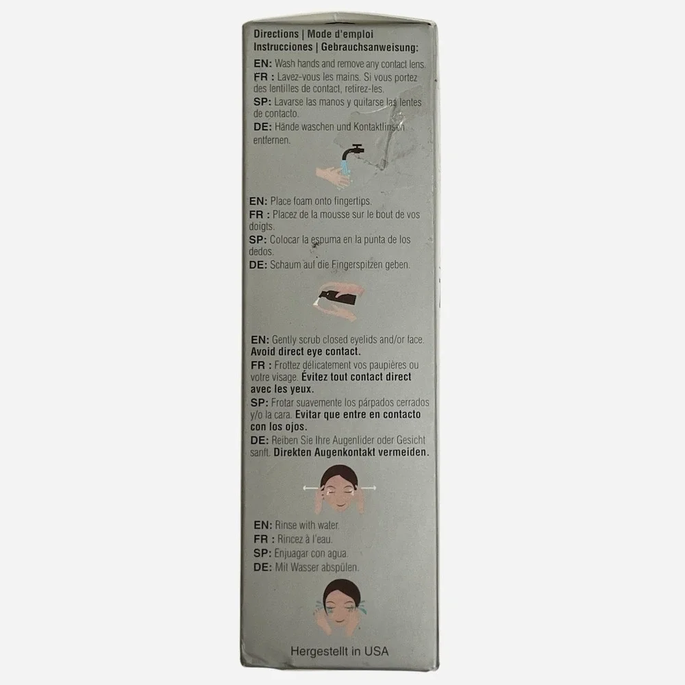 Zocular ZocuFoam‎ Eyelid and Facial Foam Cleanser Moisturizer NEW SEALED